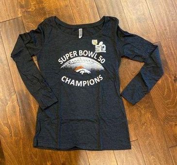 Next Level Apparel Denver Broncos Super Bowl 50 Women Large Gray - $6 -  From Roland