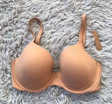 SKIMS Fits Everybody T-shirt Push-up Bra in Ochre 32DD Size 32 E / DD - $65  New With Tags - From Matilda