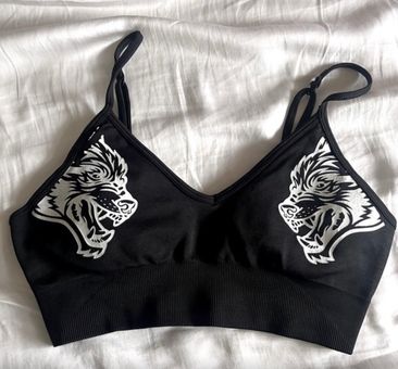 Darc Sport s Bra Everson Dual Wolf Seamless in Black Size Medium - $70 -  From Nadia