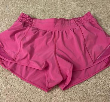 Lululemon Hotty Hot Low-Rise Lined Short 2.5 Pink Size 8 - $26 (55% Off  Retail) - From Mackey