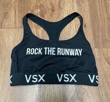 Victoria's Secret, Intimates & Sleepwear, Victorias Secret Vsx Teal And  Black Racerback Sports Bra