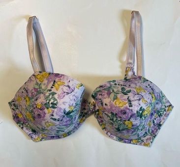 Victoria's Secret Love Cloud Smooth Lightly Lined Full Coverage Bra Floral  Purple Size undefined - $25 - From Jordan