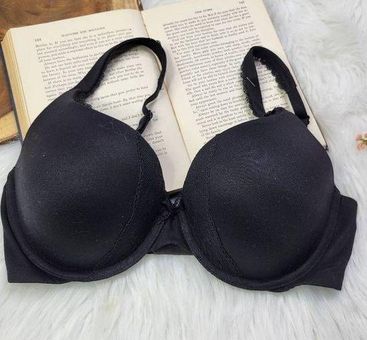 Victoria's Secret Women Lace Accents Padded Push-Up Bra Black Size 32DD  Black - $18 - From Tiffany