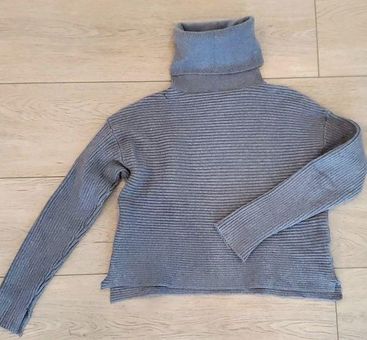 Zara Ribbed Knit Turtleneck Sweater
