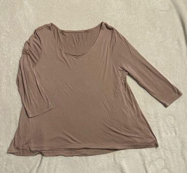 J.Jill Pure Jill Rose Pink Supersoft 3/4 Sleeve Elliptical Tee Size Med  Petite - $11 - From Michelle