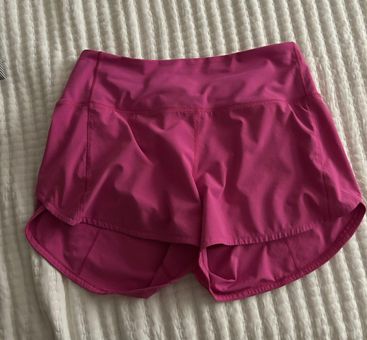 Lululemon Sonic Pink High-Rise Hotty Hot Shorts 2.5” Size 8 - $61 - From  Lululemon