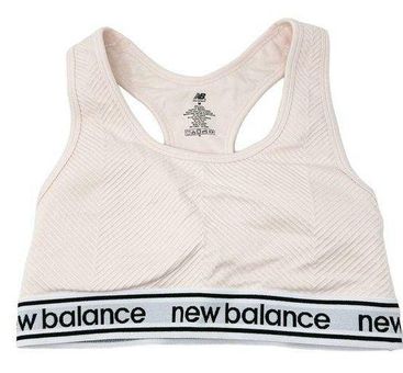 New Balance Womens Racerback NB Pace Racerback Athletic Sports Bra Size M  Pink Size M - $12 - From Danielle