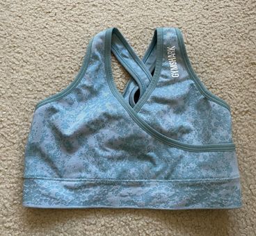 Gymshark Adapt Camo Seamless Bra Blue Size XS - $25 - From Dara