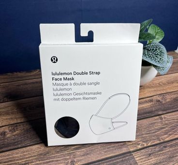 Lululemon Double Strap Face Mask NWT Unopened/Unused *BRAND NEW* (Black  Camo) Black - $7 (50% Off Retail) New With Tags - From LiftUp