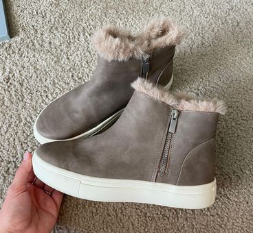 Dsw fur shop lined boots