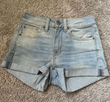 AE Ne(x)t Level High-Waisted Denim Short Short