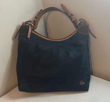 Dooney & Bourke Black Nylon Hobo