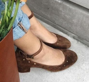 Madewell Stud Inez Shoes Size 8.5 Tan 50 From amazing