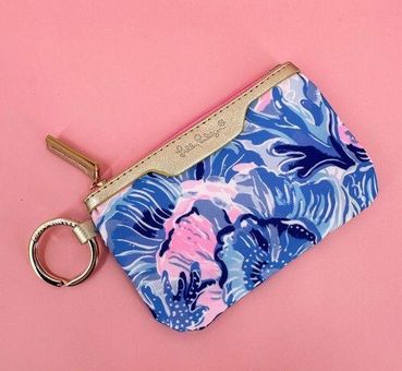 Lily Pulitzer key chain wallet  Keychain wallet, Lily pulitzer