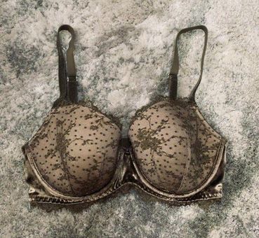 Victoria's Secret VS Green Lace Dream Angels Lined Demi Bra women's size  32DD - $16 - From Autumn