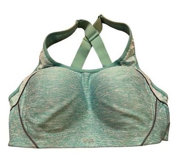 Victoria's Secret VSX Incredible Max Sports Bra Teal Blue 34D Size  undefined - $26 - From Krystal