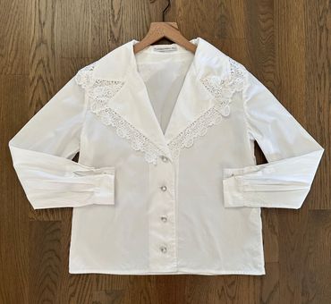 Lace Collar Blouse