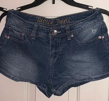 justice jeans shorts