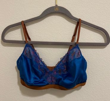 Target Auden Orange And Blue Unlined Bralette Size M - $9 (59