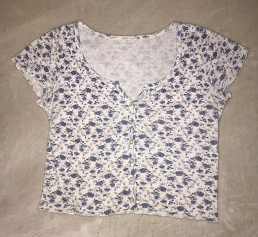 Brandy Melville Zelly Ruffle Top Multiple 30 From Kendall