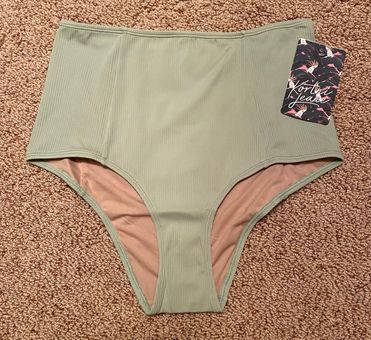 Kortni Jeane ‼️ Cut High Bottoms‼️ Green Size M - $45 New With