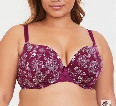 Torrid Bandanarama Navarra Skull T-Shirt Push-Up Print 360° Back Smoothing  Bra Size undefined - $25 - From Paige