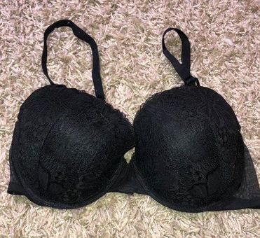 Victoria's Secret cup lace bra size 36DD lace bra black Vs bra sexy