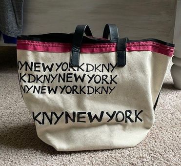 DKNY Beige Tote Bags