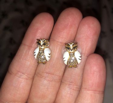 Kate spade 2024 owl earrings