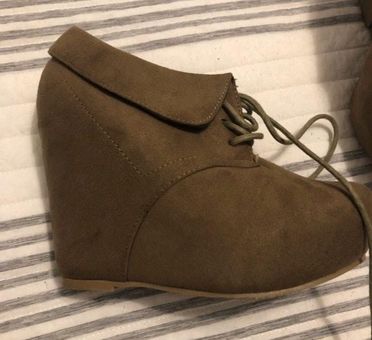 brown ankle boots payless