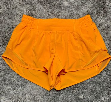 Lululemon Lululemon Bright Yellow Shorts Mid Rise Size 6 w/ 2.5