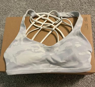 Lululemon Free to be Wild Sports Bra in Incognito Camo Jacquard Alpine  White Starlight Size XS - $34 (29% Off Retail) - From mira