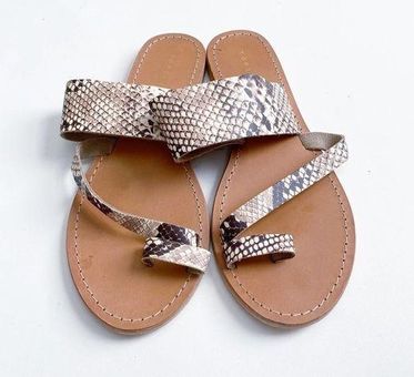 Topshop snake store sandals