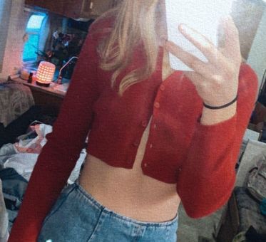 Brandy Melville Red Athelia - $23 (28% Off Retail) - From Olivia