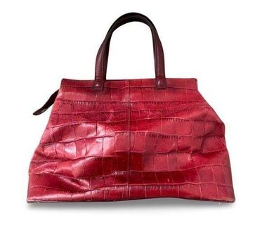 Stylish Gradient Color Shoulder Bag Crocodile Print - Temu