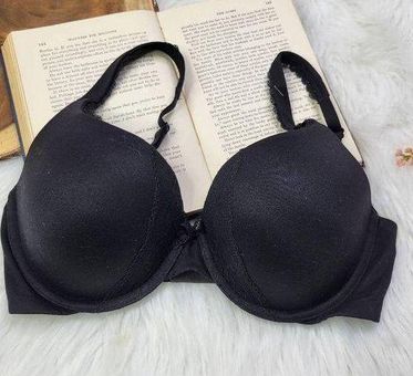 Victoria's Secret Women Lace Accents Padded Push-Up Bra Black Size 32DD -  $15 - From Tiffany