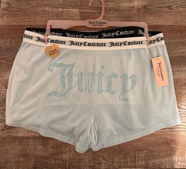 Juicy Couture 2PCK Velour Sleep Shorts Blue Size XL - $45 New With Tags -  From Irina's
