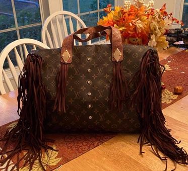 Louis Vuitton Upcycled Fringe Purse! - $200 New With Tags - From