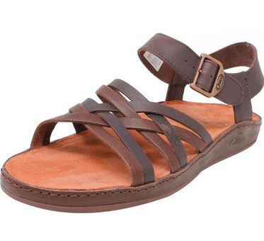 Chacos Chaco Womens Size 6 Sandals Fallon Java Leather Ankle