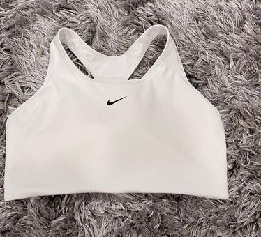 Nike Swoosh White Padded Sports Bra XL - $30 - From Barbara