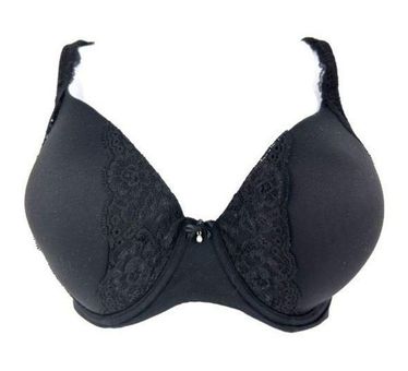 Soma Embraceable Full Coverage Black Bra Size 36DD