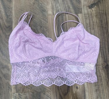 Hollister Lace Bralette Purple Size L - $13 (35% Off Retail) New With Tags  - From Alycia