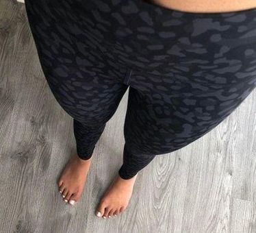 Lululemon Black Camo Align Leggings