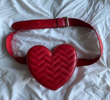 Heart shaped top fanny pack