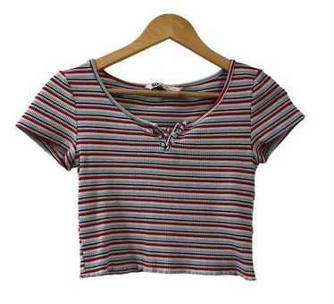 Juniors' SO® Cropped Tee