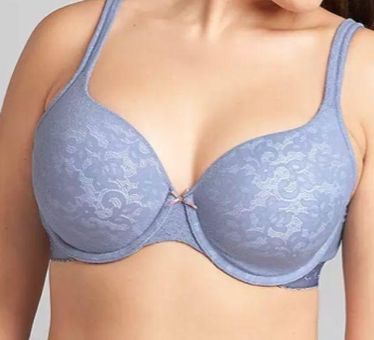 Cacique Cotton Lightly Lined T-Shirt Bra With Lace 36DD Size