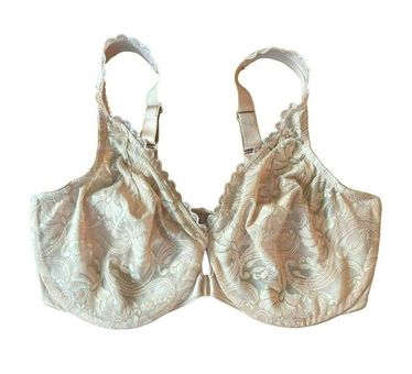 Glamorise Front-Closure Wonderwire Cafe 9245 Bra