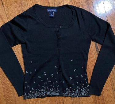 Ann taylor clearance black cardigan
