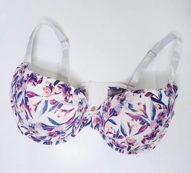 Daisy Fuentes Floral Underwire T-shirt Bra 38DD Size undefined - $19 - From  Christina