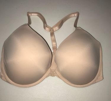 PINK - Victoria's Secret 36 DDD bra, Tan, front closure, underwire